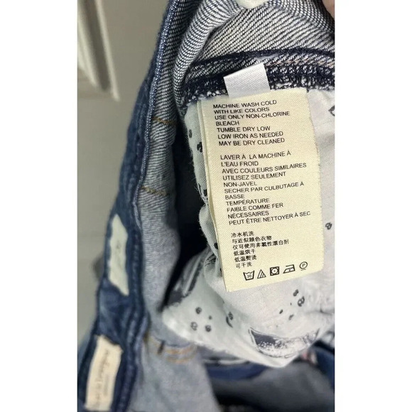 Anthropologie Pilcro And The Letterman Carpenter Cut Off Raw Hem Shorts Mens - Picture 7 of 8